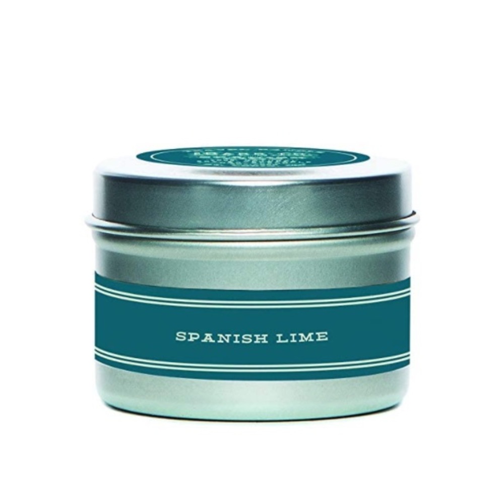 Barr Co Spanish Lime Portable Travel Candle Tin 2.0 OZ
